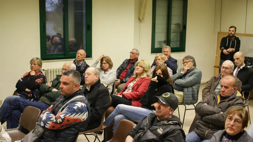 Foto Agenzia Candussi/ Artico/ Mestre, centro civico via Terraglio/ Incontro su Veneto Banca e Popolare Vicenza