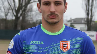 Foto Agenzia Candussi/ Vatrella/ Zelarino, campo sportivo/ Riccardo Gagno, nuovo portiere del Mestre calcio