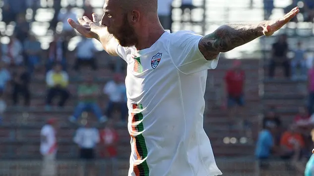 mantova venezia esultanza gol magnaghi