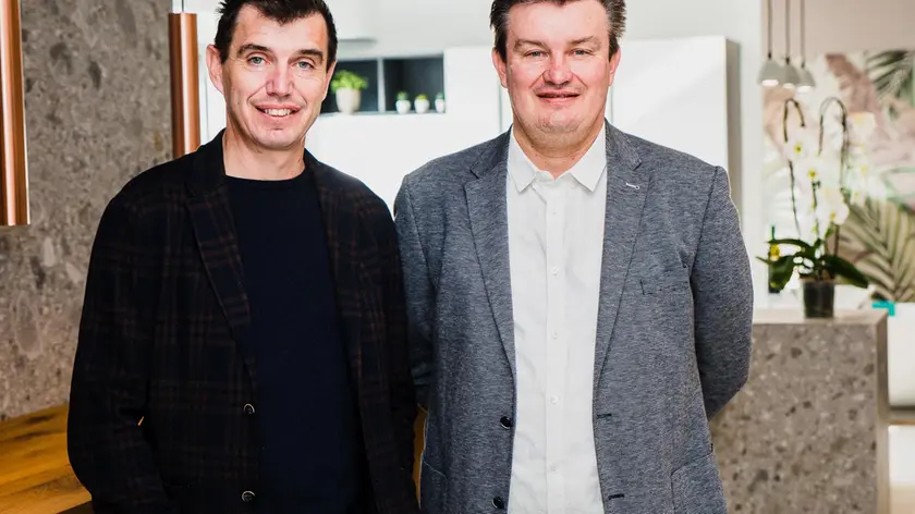 Vincenzo e Gianluca Zanutta, terza generazione della famiglia di industriali della termoidraulica
