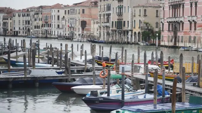 Interpress/M.Tagliapietra Venezia 18.09.2017.- Posti barca in riva dell'ogio, Pescheria di Railto.