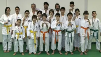 PROMETTENTI. Gli allievi del Maestro Fregonese protagonisti del trofeo «Karate Kid» a Ponzano