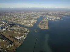 Foto per Mitia Chiarin - Veduta aerea di Porto Marghera - Porto Marghera dall'alto, qui Zoggia indica l'area di sviluppo