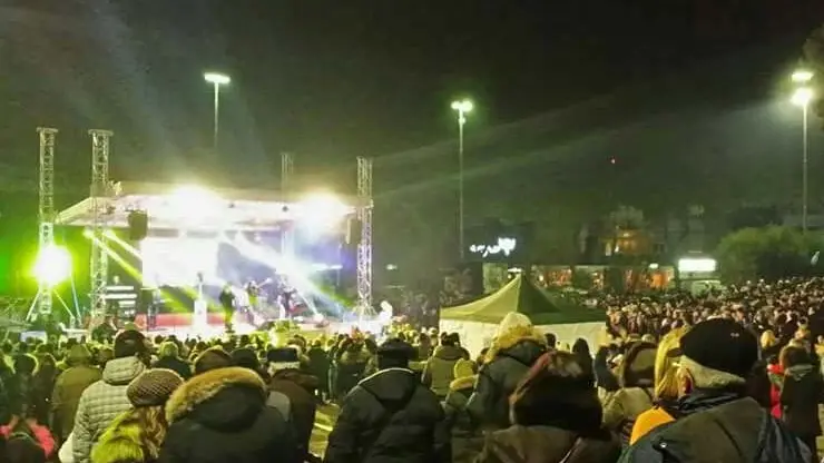 COLUCCI - DINO TOMMASELLA - JESOLO - FESTA DI CAPODANNO CON I BACCO X BACCO E FUOCHI ARTIFICIO