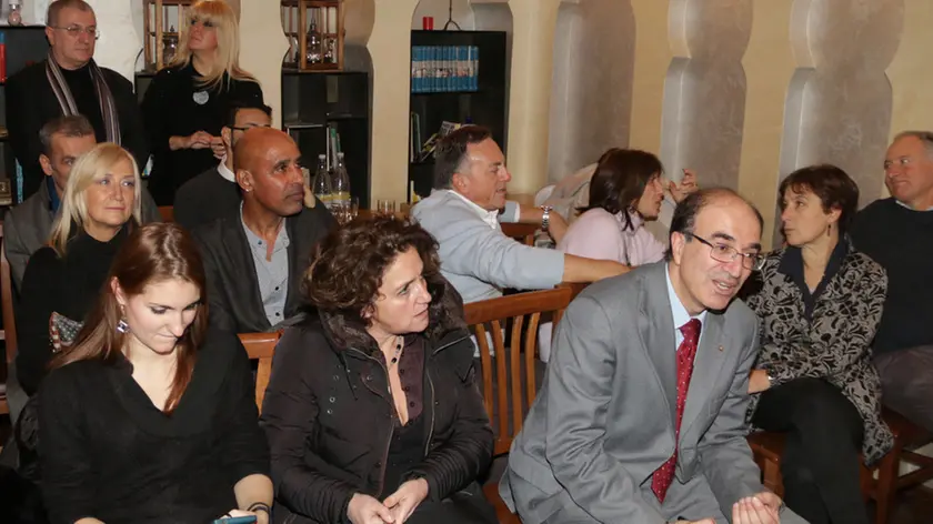 Foto Agenzia Candussi/Morsego/ Mestre, ristorante Fairouz via Olivi/ "A cena con l'autore" Presentazione del libro e del calendario di Shamira Minozzi