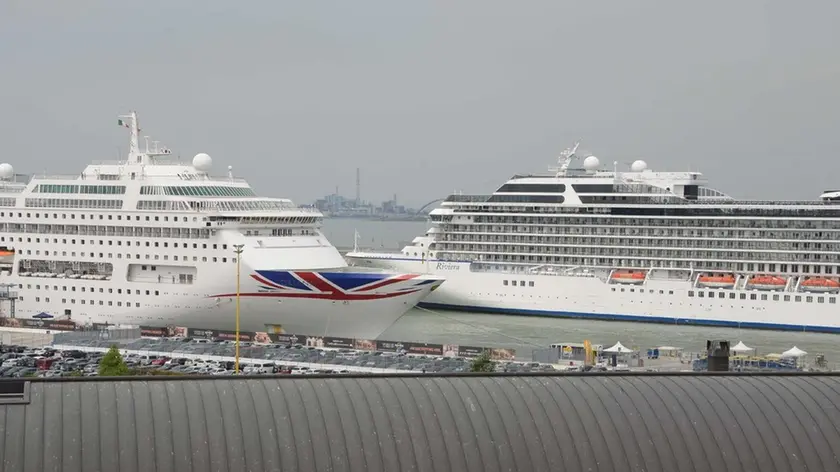 Interpress/M.Tagliapietra Venezia 03.07.2018.- Navi Bacino Terminal