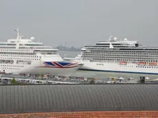 Interpress/M.Tagliapietra Venezia 03.07.2018.- Navi Bacino Terminal