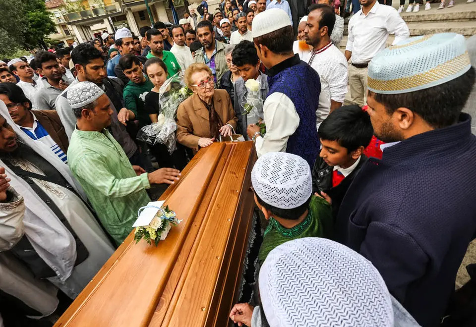 MESTRE FUNERALE ISLAMICO DI MARCO MOHAMMED AORANGOJEB