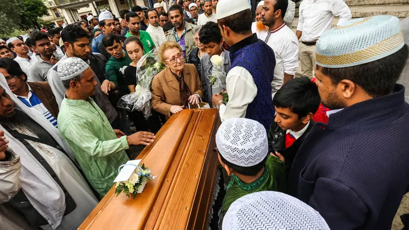 MESTRE FUNERALE ISLAMICO DI MARCO MOHAMMED AORANGOJEB