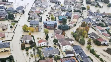 L’esondazione del Bacchiglione, a Ognissanti, che ha allagato Cresole di Coldogno