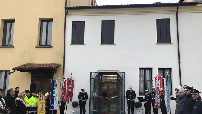 DE POLO - DINO TOMMASELLA - PORTOGRUARO - INAUGURAZIONE NUOVA SEDE POLIZIA LOCALE