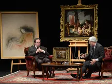 Philippe Daverio sul palco del teatro Goldoni