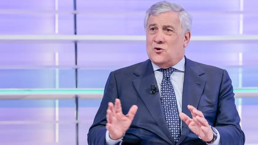 Antonio Tajani, vicepresidente del Consiglio, ministro degli Esteri e segretario nazionale di Forza Italia