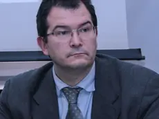 GIORNALISTA: Morsego.AGENZIA FOTO: Candussi.LUOGO: sede Veritas, Mestre.DESCRIZIONE: incontro pubblico per presentare il progetto di messa in sicurezza dell'incrocio tra via Martiri della Libertà e via Porto di Cavergnago - nella foto: Borato Renato