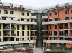 Il condominio Ca' Rossa a Mestre