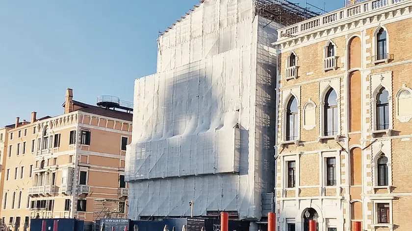 L’hotel Bauer, affacciato al Canal Grande