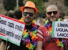 Foto Vincenzo Livieri - LaPresse .13-06-2015 - Roma - Italia .Cronaca.Gay Pride 2015.Photo Vincenzo Livieri - LaPresse .13-06-2015 - Rome - Italy .News.Gay Pride 2015.