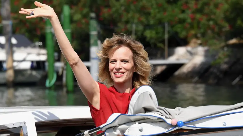 Sonia Bergamasco, la madrina della Mostra del Cinema è sbarcata al Lido