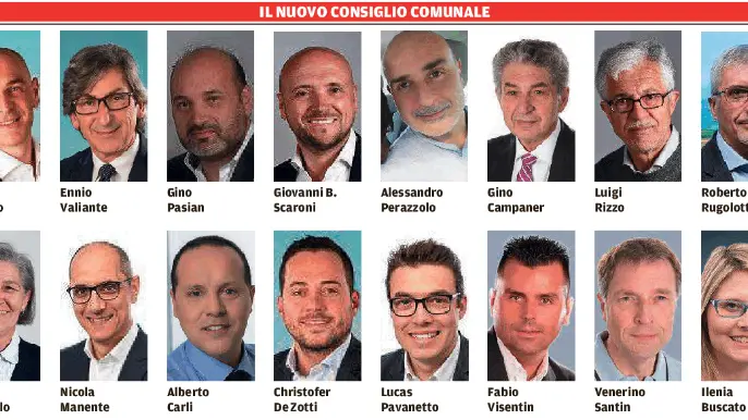 Il nuovo Consiglio comunale