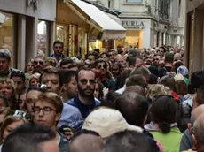 Interpress/M.Tagliapietra Venezia 02.05.2015.- Turismo a San Marco. Mercerie.