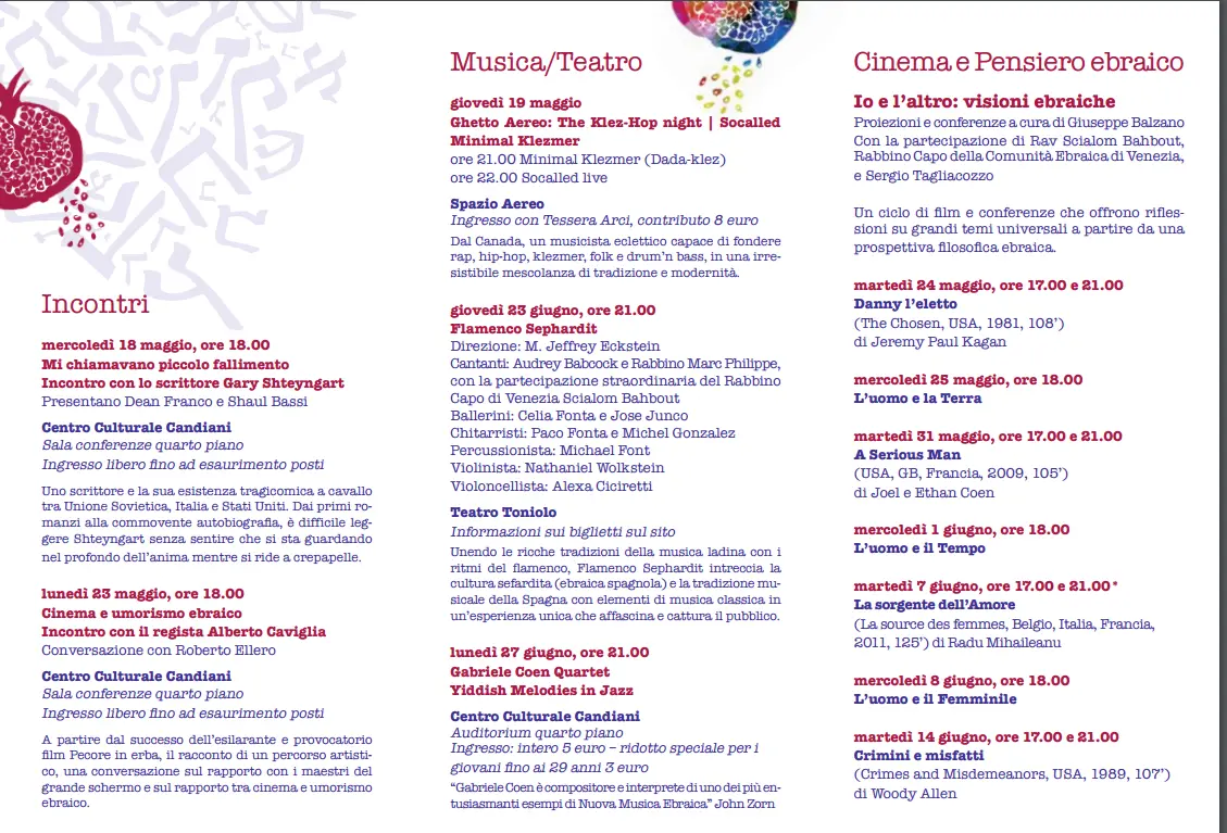 Il programma tra Mestre e Marghera (2 parte)