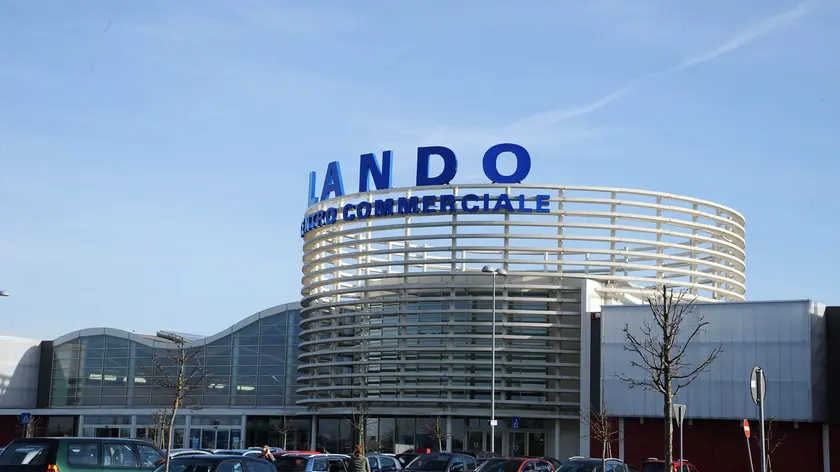 Il centro commerciale Lando a Conselve