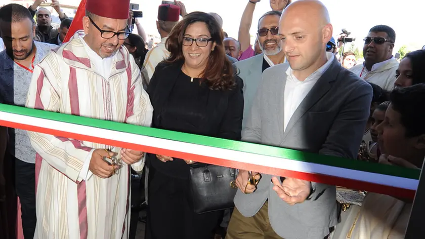 CARRAI - DINO TOMMASELLA - S. STINO DI LIVENZA -Inaugurazione centro culturale islamico - il taglio del nastro