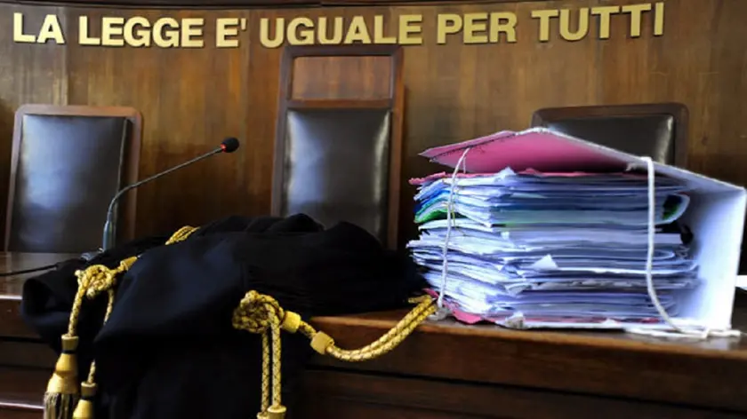 L'aula di un Tribunale