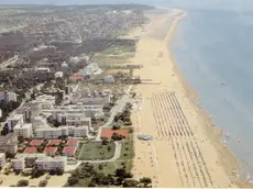 Una veduta di Bibione dall'alto