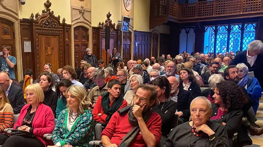 Una parte dei partecipanti alla riunione