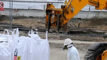 Lavori per la messa in sicurezza di materiale a base di fibre d’amianto