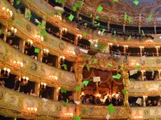 Interpress/gf.Tagliapietra.TEATRO LA FENICE. UN BALLO IN MASCHERAVOLANTINAGGIO IN SALA