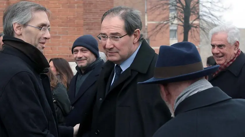 SAMLASO - FUNERALE DI MARGHERITA TESCARI IN GALAN
