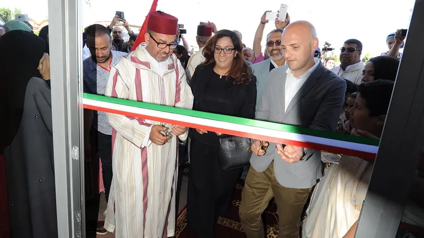 CARRAI - DINO TOMMASELLA - S. STINO DI LIVENZA -Inaugurazione centro culturale islamico - il taglio del nastro