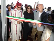 CARRAI - DINO TOMMASELLA - S. STINO DI LIVENZA -Inaugurazione centro culturale islamico - il taglio del nastro