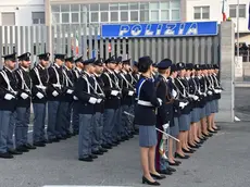 COLUCCI - DINO TOMMASELLA - JESOLO LIDO - INAUGURAZIONE COMMISSARIATO - PICCHETTO D'ONORE E ARRIVO MINISTRO ALFANO