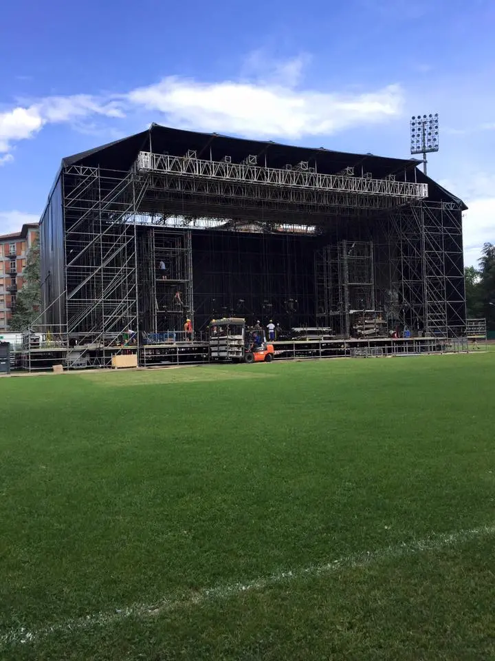 Il palco del Summer Festival di Mirano