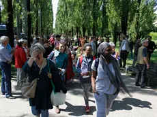 Piscina comunale Parco Bissuola: manifestazione di Forza Nuova contro l'iniziativa piscina aperta alle donne musulmane.