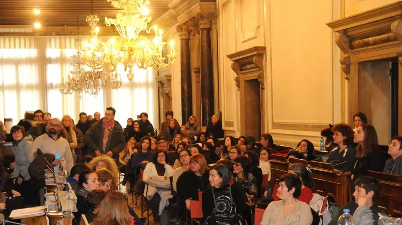 Interpress/Mazzega Morsego Venezia, 13.02.2015.- Municipio Venezia, Assemblea comunali