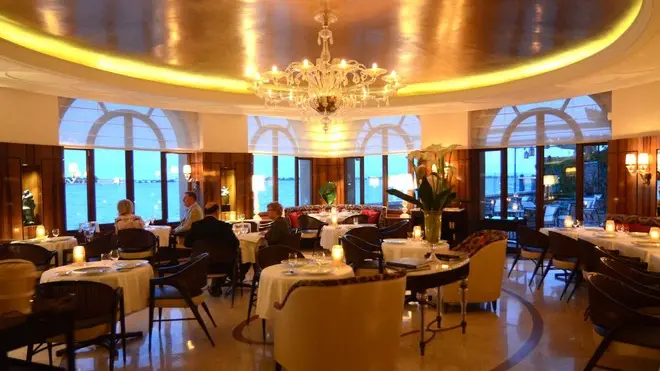 Interpress/Mazzega Pivato Venezia, 09.05.2014.- Hotel Cipriani Giudecca, Inaugurati il nuovo ristorante "ORO".-