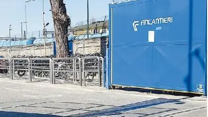 L’ingresso di Fincantieri, a Porto Marghera