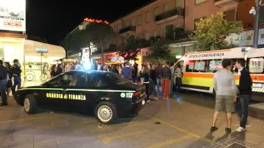 Controlli notturni in piazza Mazzini