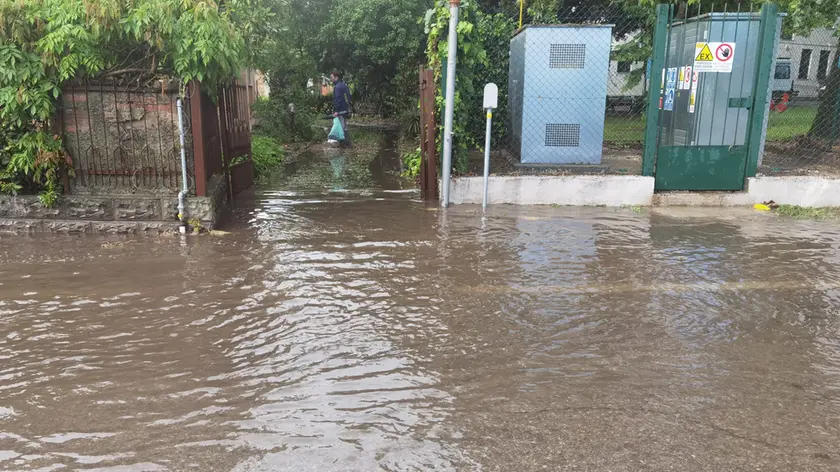 Strade allagate a Catene e Villabona