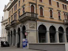 Agenzia Candussi, giornalista Chiarin. Ex Emeroteca in via Poerio Mestre.