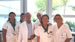 Il gruppo di Ortopedia dell'ospedale all'Angelo