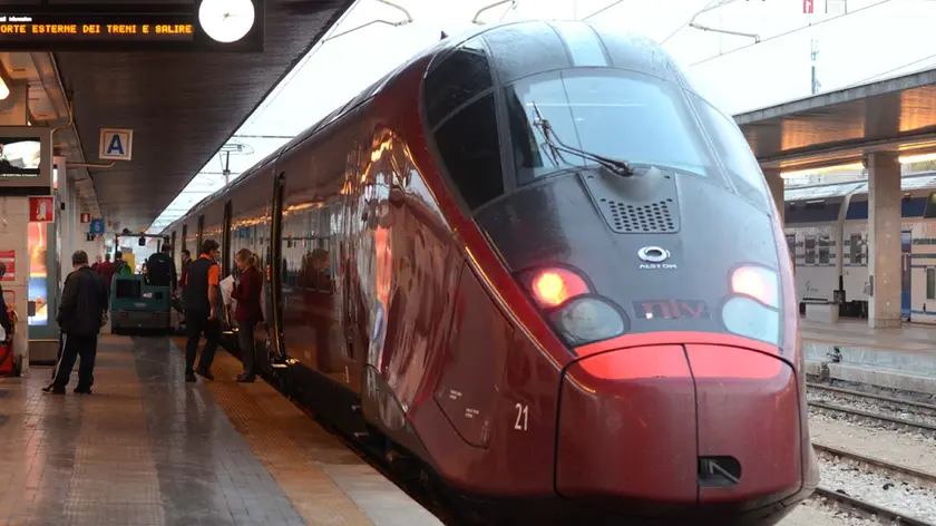 Un treno Italo a Venezia