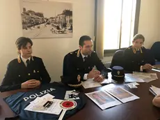 La conferenza stampa dei carabinieri