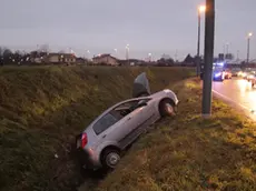 Incidente sulla rotonda Caravaggio zona Auchan Mestre