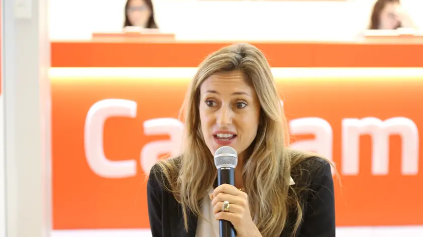 FotoAgenziaCandussi/Baron/Mestre/CC Auchan/Inaugurazione negozio/nella foto la presidente di Cà Zampa, Giovanna Salza