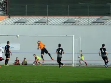 PORTOGRUARO - DINO TOMMASELLA - CRUCCO - PORTOGRUARO/FOSSALTESE IL GOAL DEL PORTO SEGNATO DA FABBRO A TERRA A DX